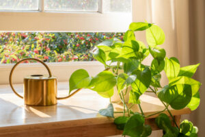 golden pothos coffee water