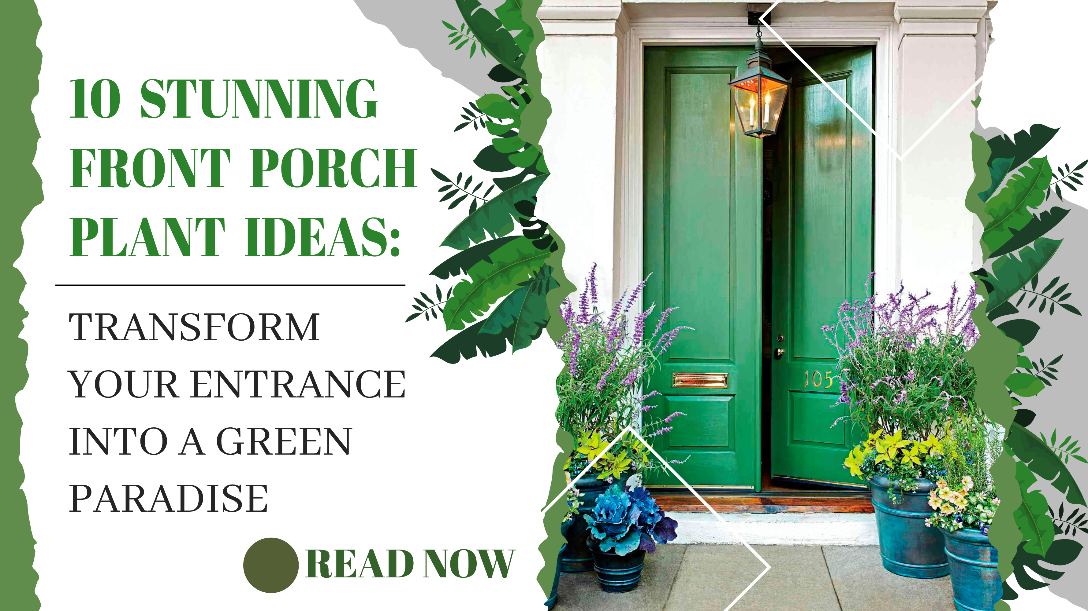 front porch plant ideas