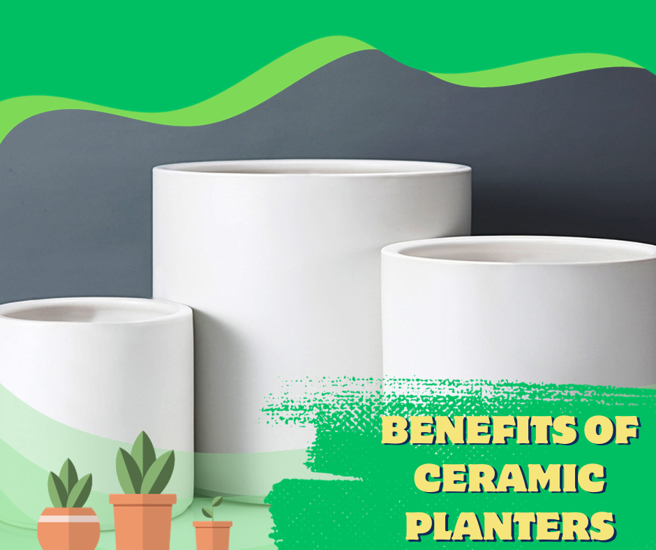 benefits of ceramic planters