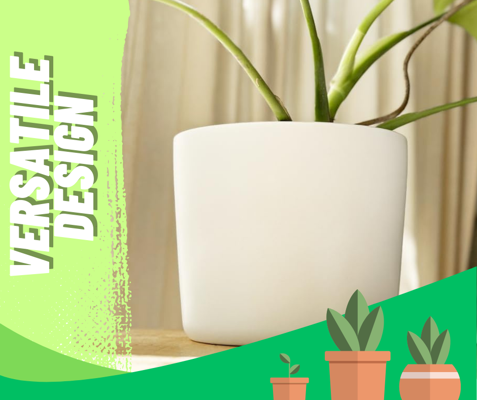 versatile design ceramic planter